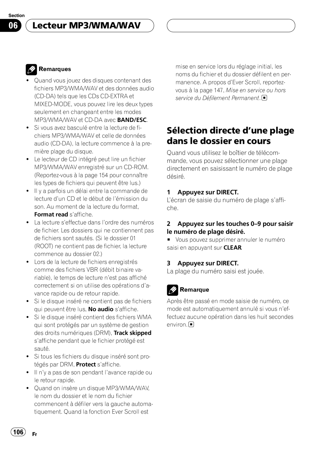 Pioneer DEH-P860MP operation manual 