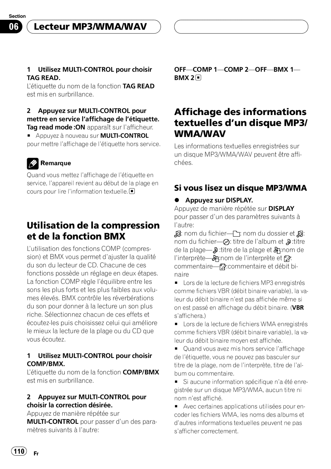 Pioneer DEH-P860MP operation manual 