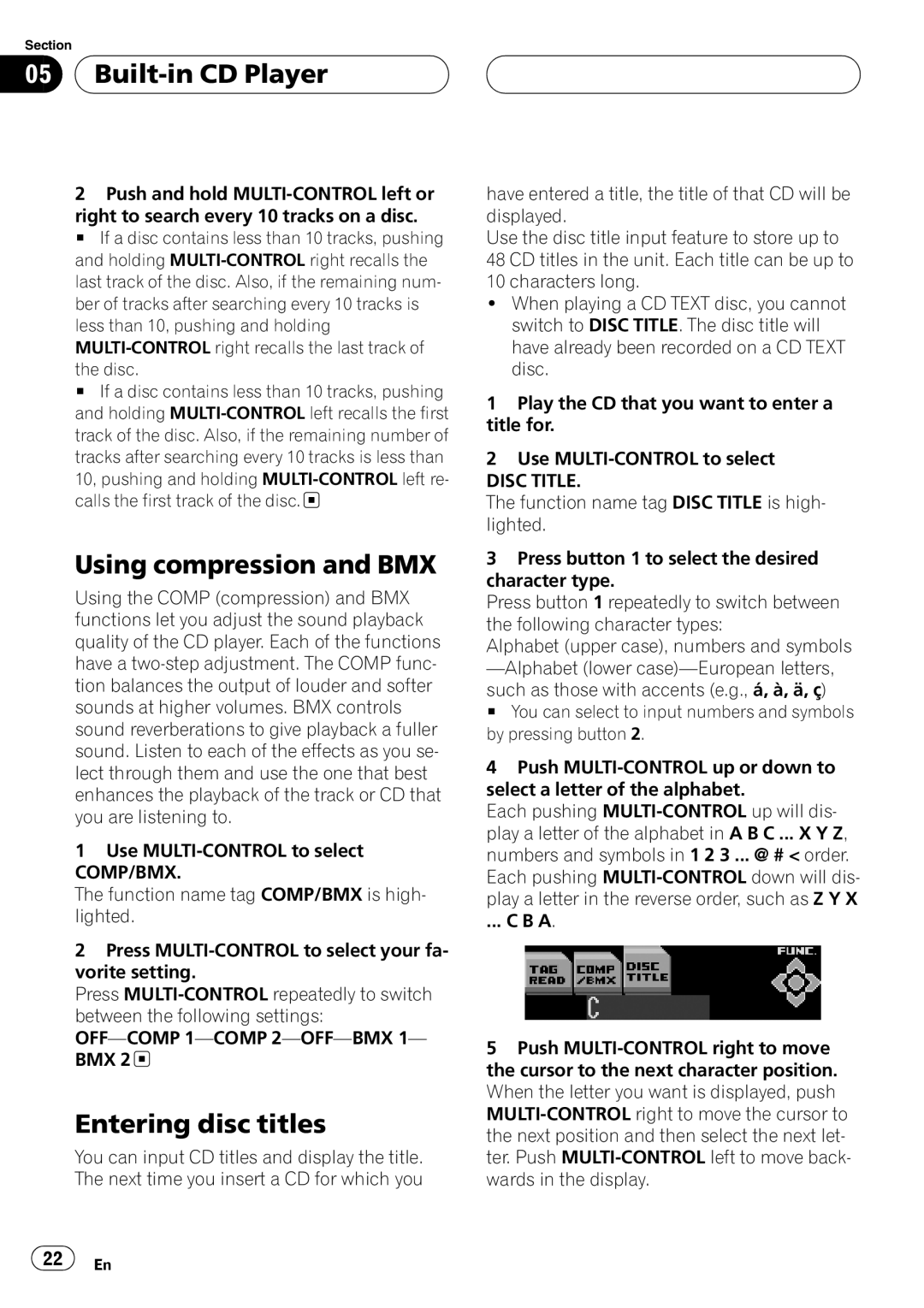 Pioneer DEH-P860MP operation manual 