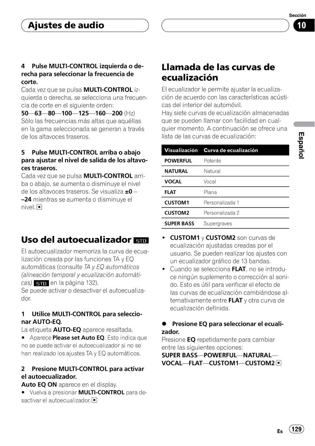 Pioneer DEH-P8650MP operation manual + + + % 