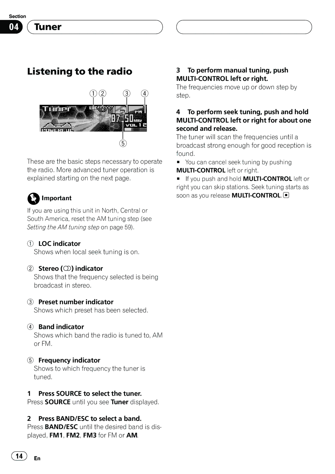 Pioneer DEH-P8650MP operation manual 