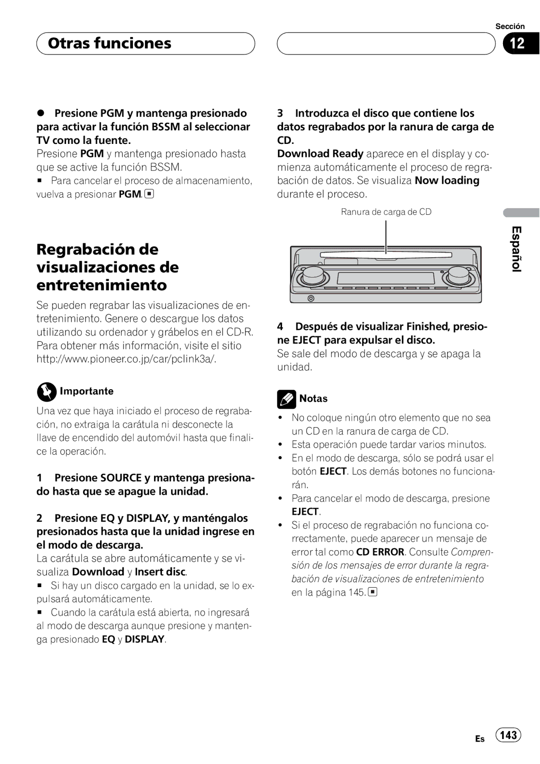 Pioneer DEH-P8650MP operation manual 