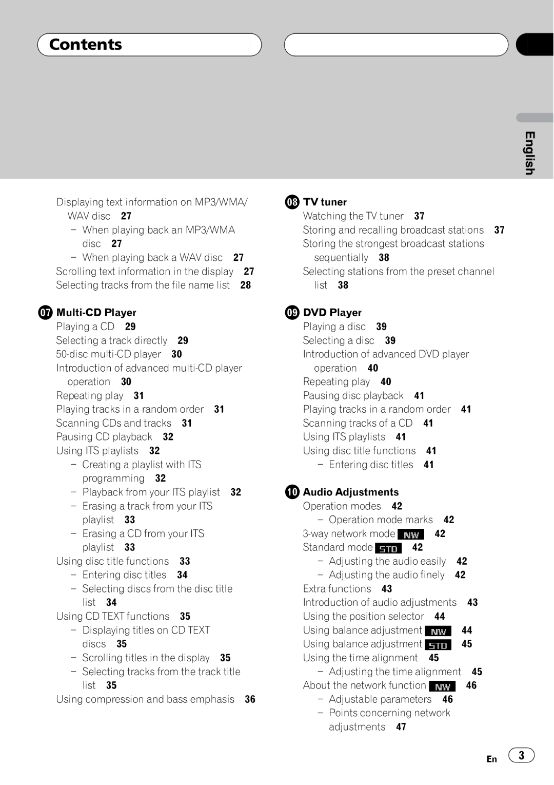 Pioneer DEH-P8650MP operation manual 