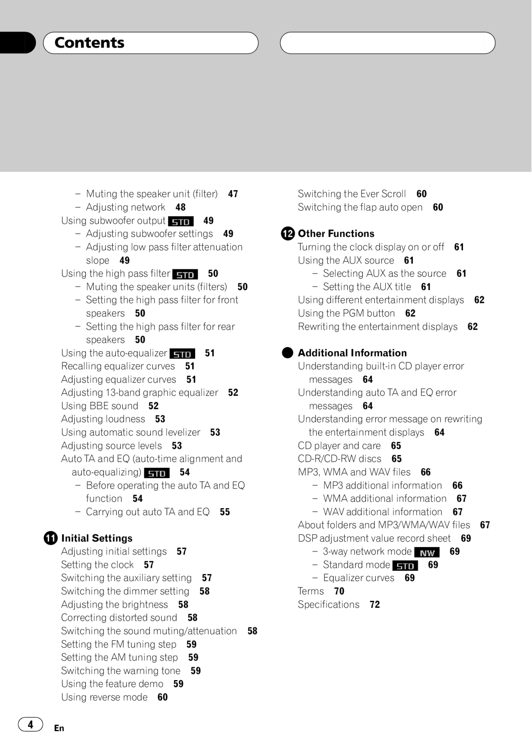 Pioneer DEH-P8650MP operation manual 