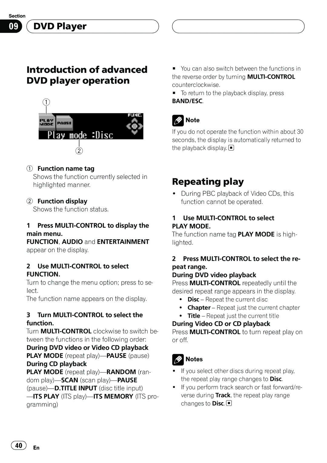 Pioneer DEH-P8650MP operation manual 