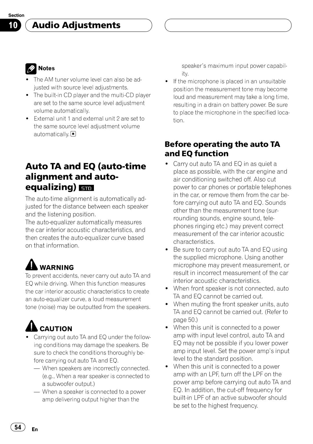 Pioneer DEH-P8650MP operation manual 