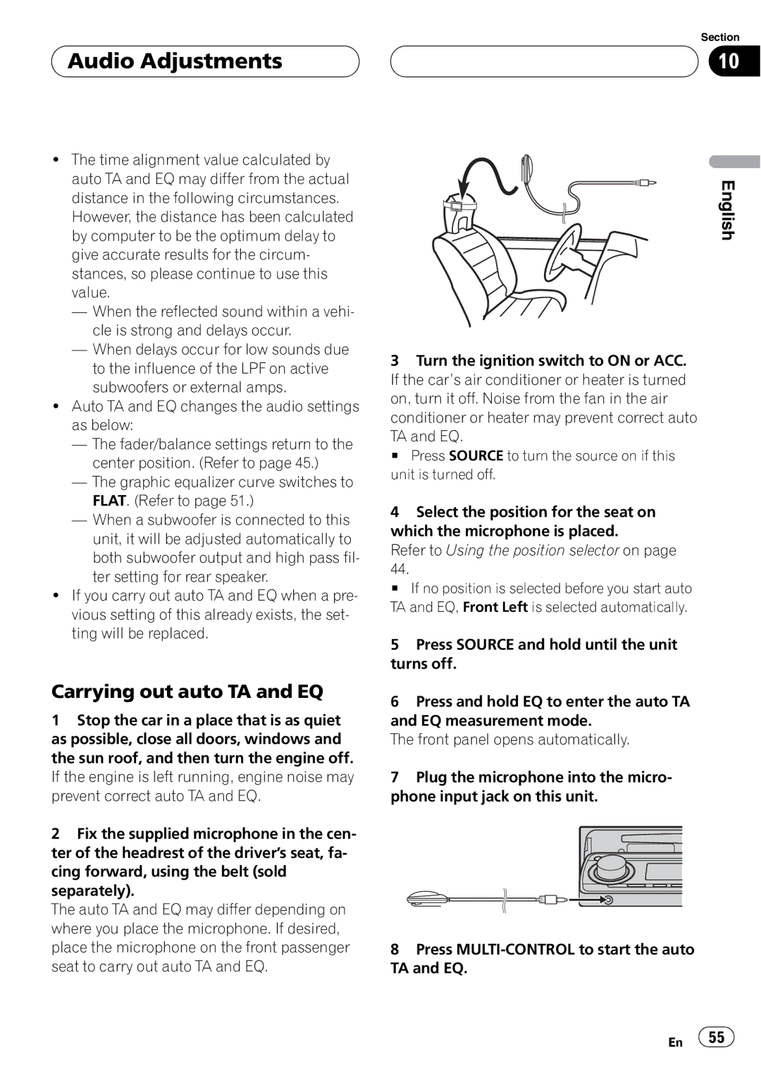 Pioneer DEH-P8650MP operation manual 