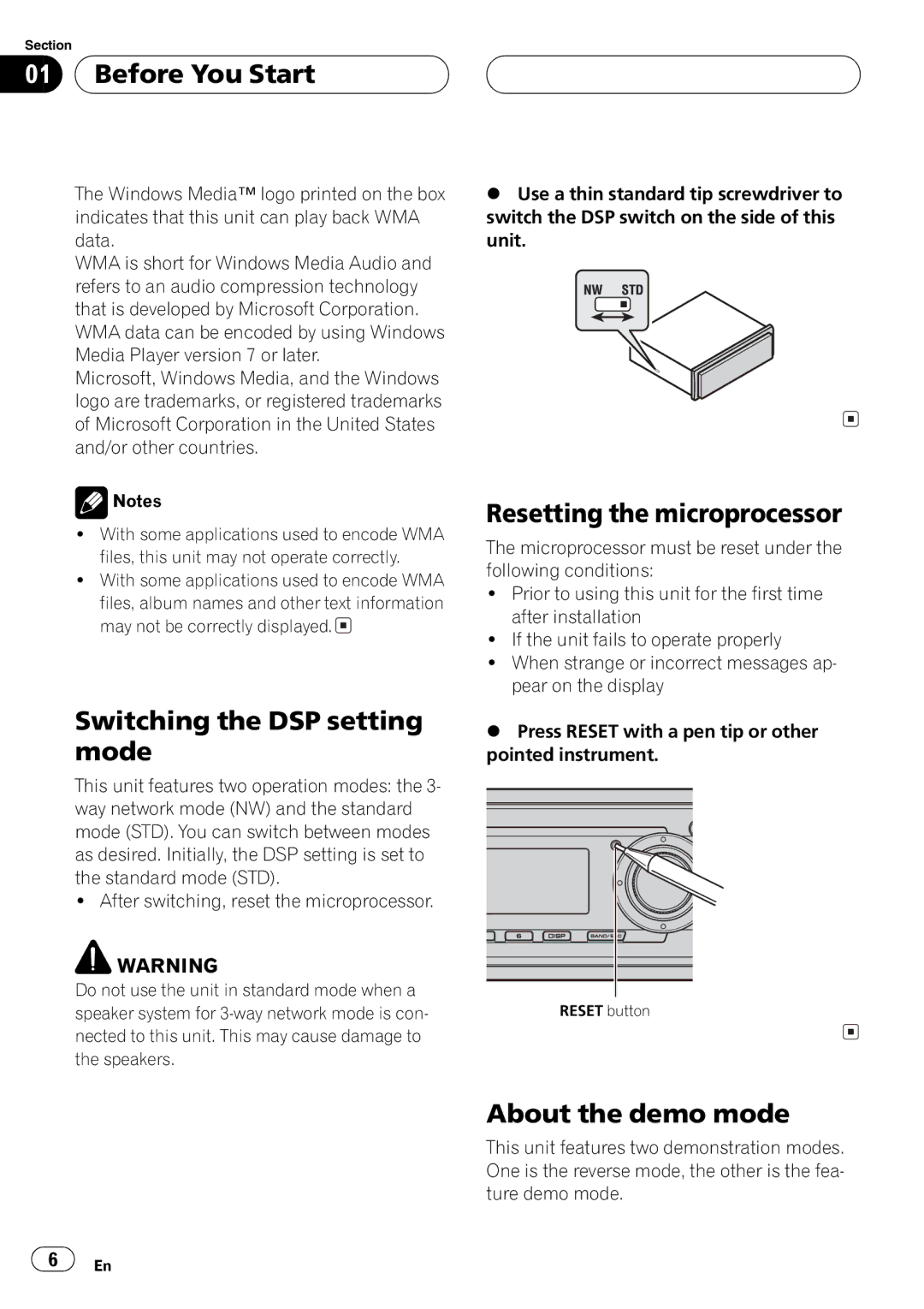 Pioneer DEH-P8650MP operation manual 