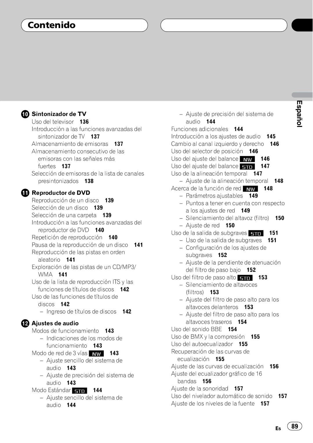 Pioneer DEH-P88RS operation manual 139 