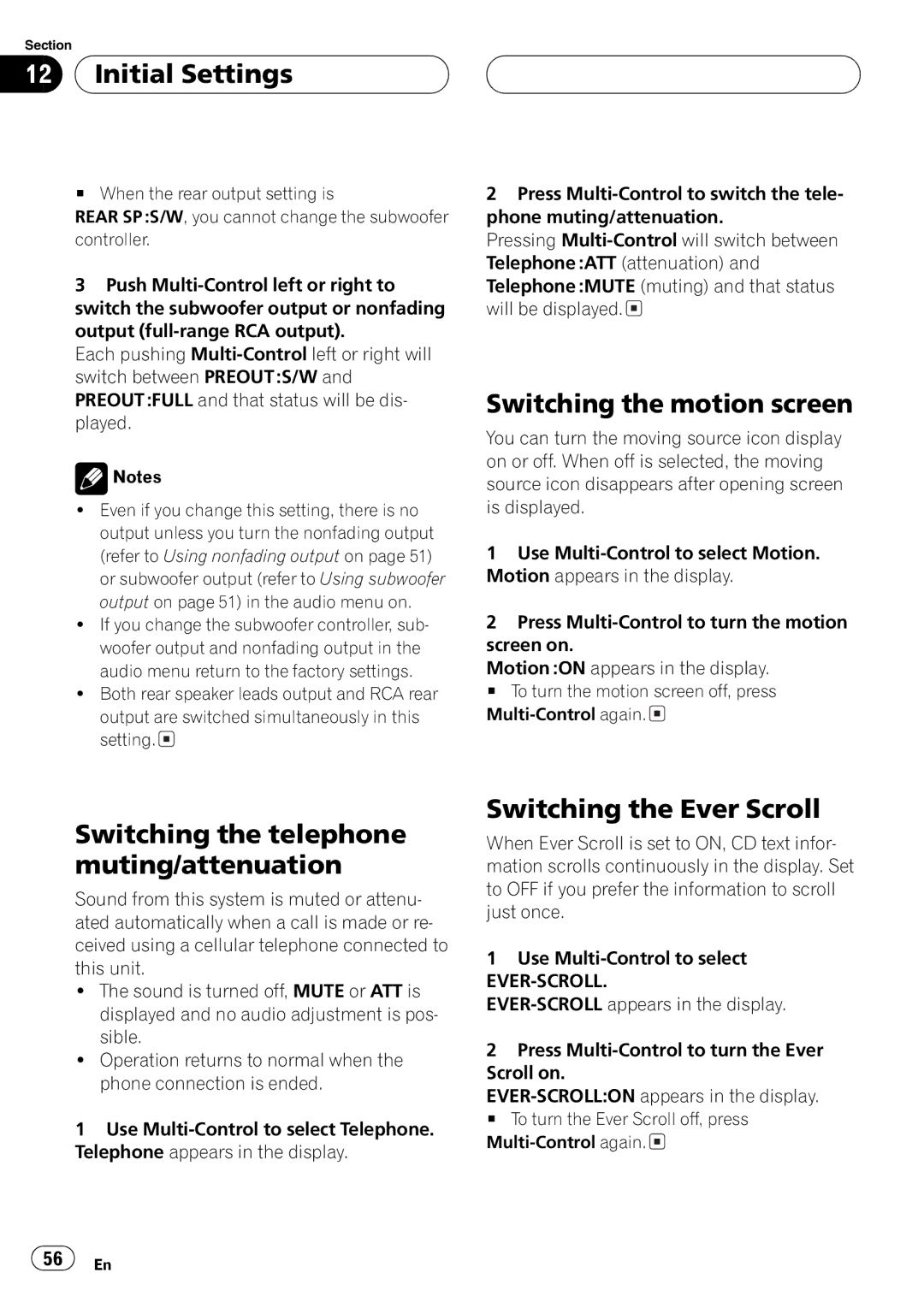 Pioneer DEH-P8MP operation manual 