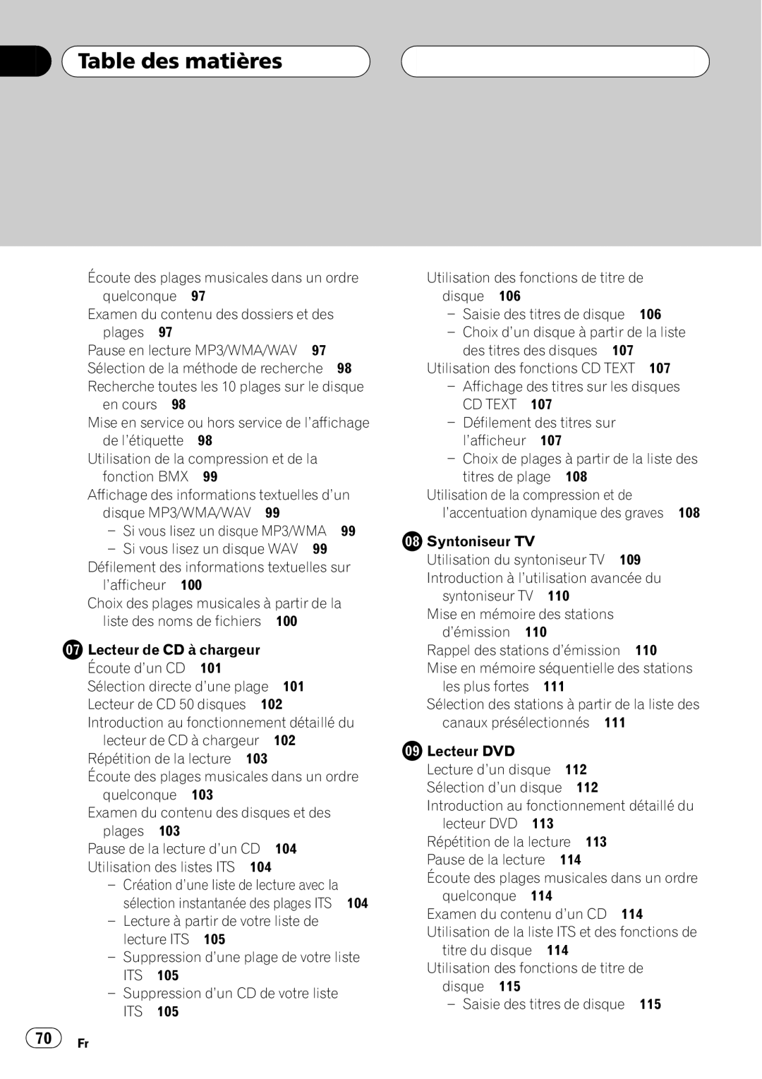 Pioneer DEH-P8MP operation manual 