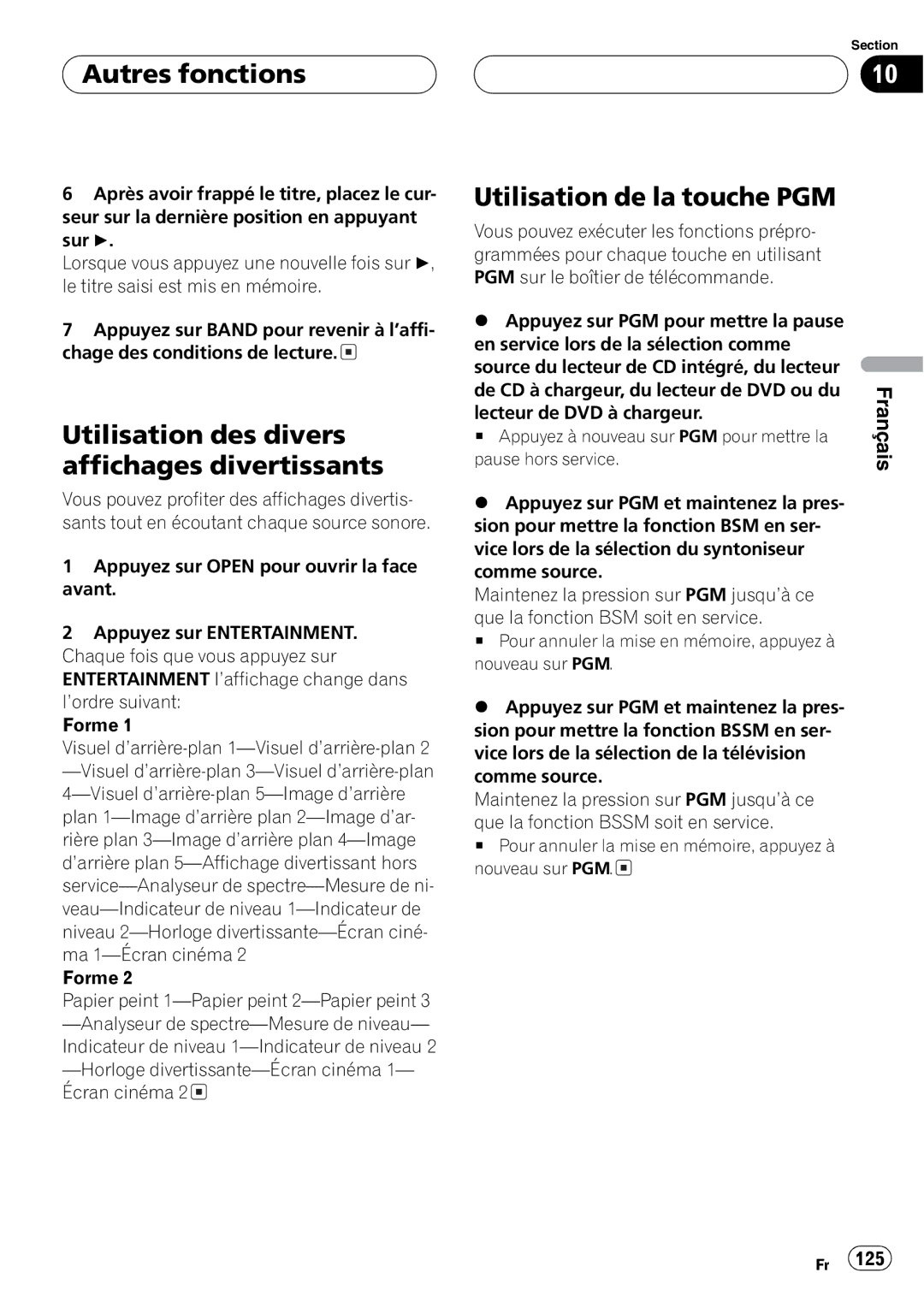 Pioneer DEH-P9600MP operation manual 