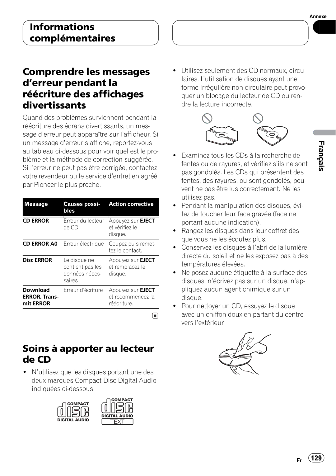 Pioneer DEH-P9600MP operation manual 