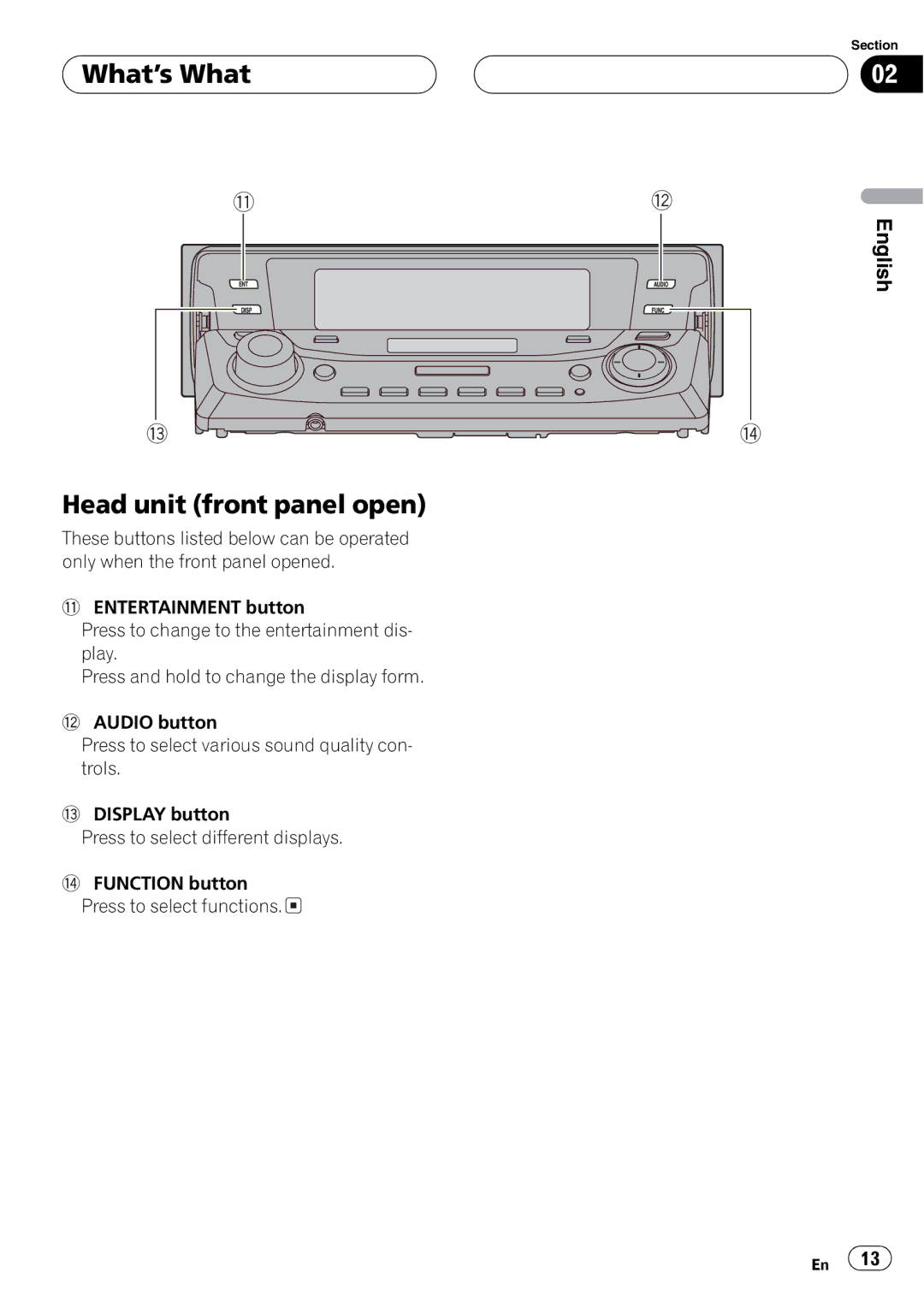 Pioneer DEH-P9600MP operation manual 