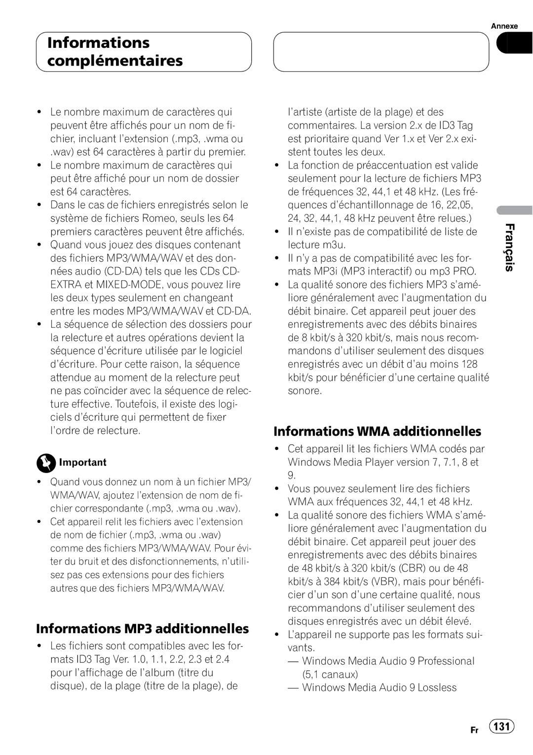 Pioneer DEH-P9600MP operation manual 