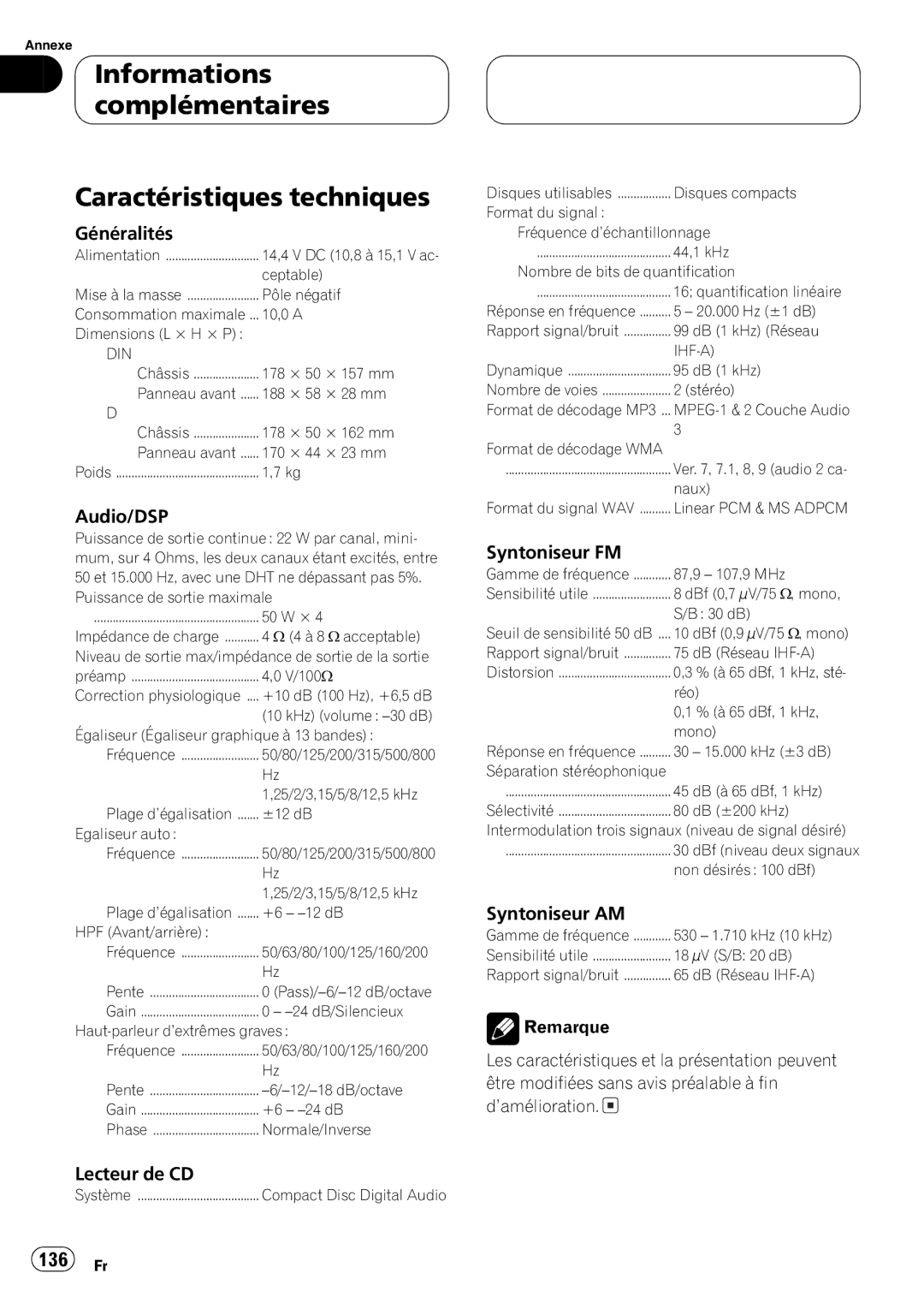 Pioneer DEH-P9600MP operation manual 