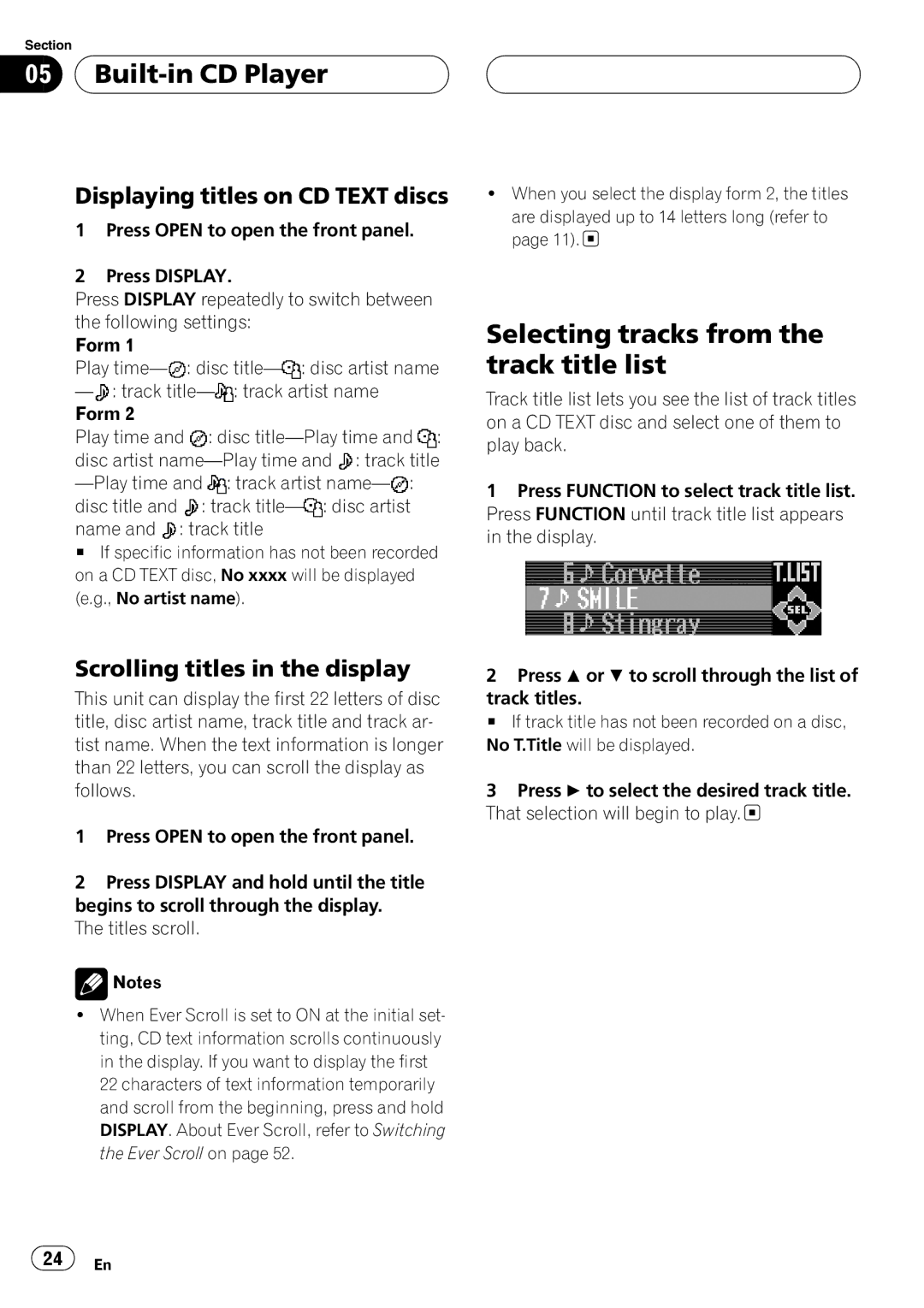 Pioneer DEH-P9600MP operation manual 