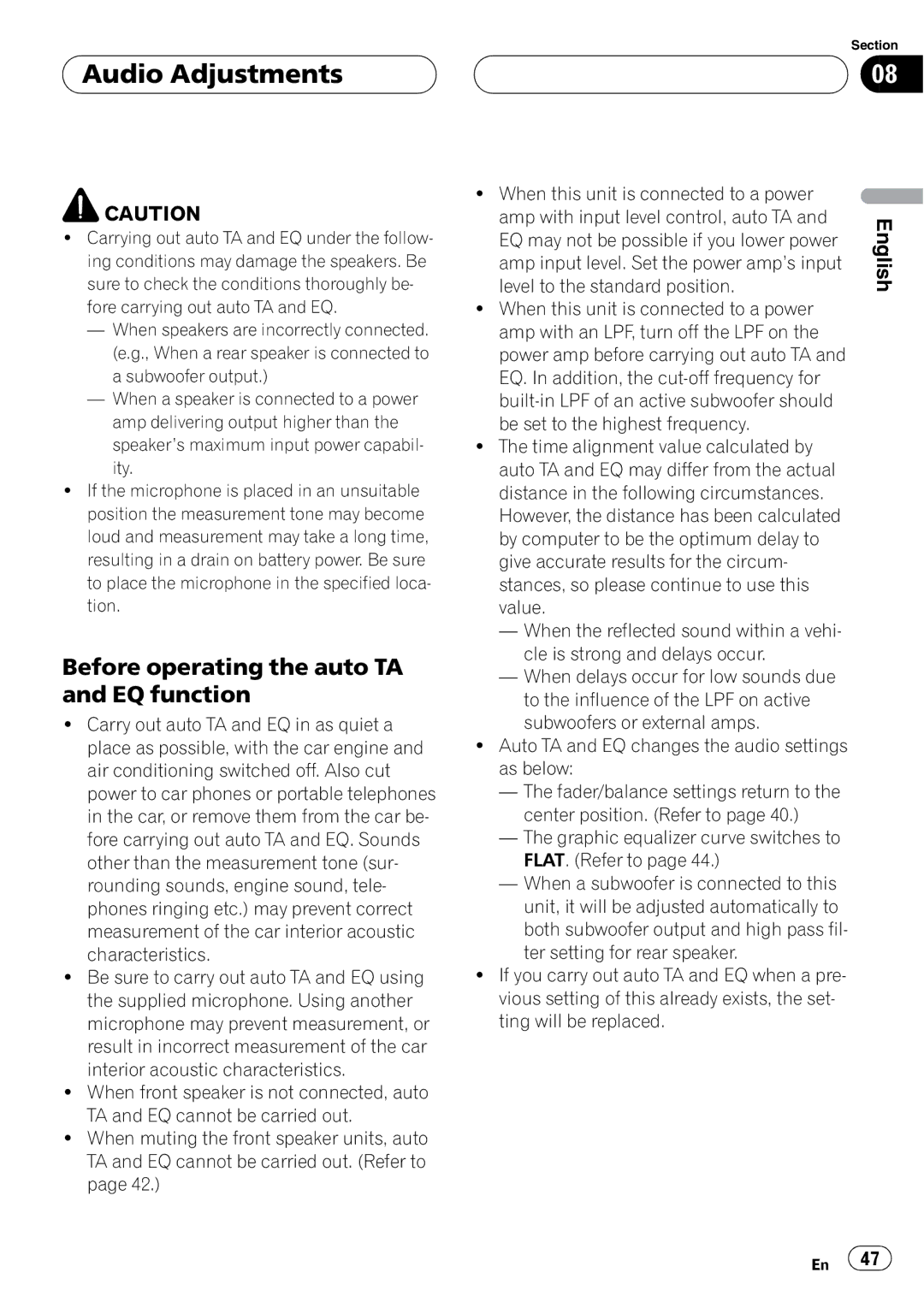 Pioneer DEH-P9600MP operation manual 