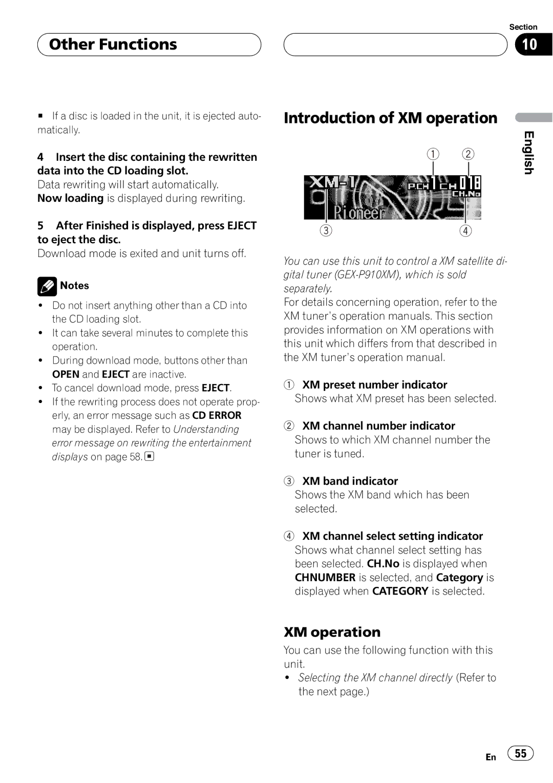 Pioneer DEH-P9600MP operation manual 