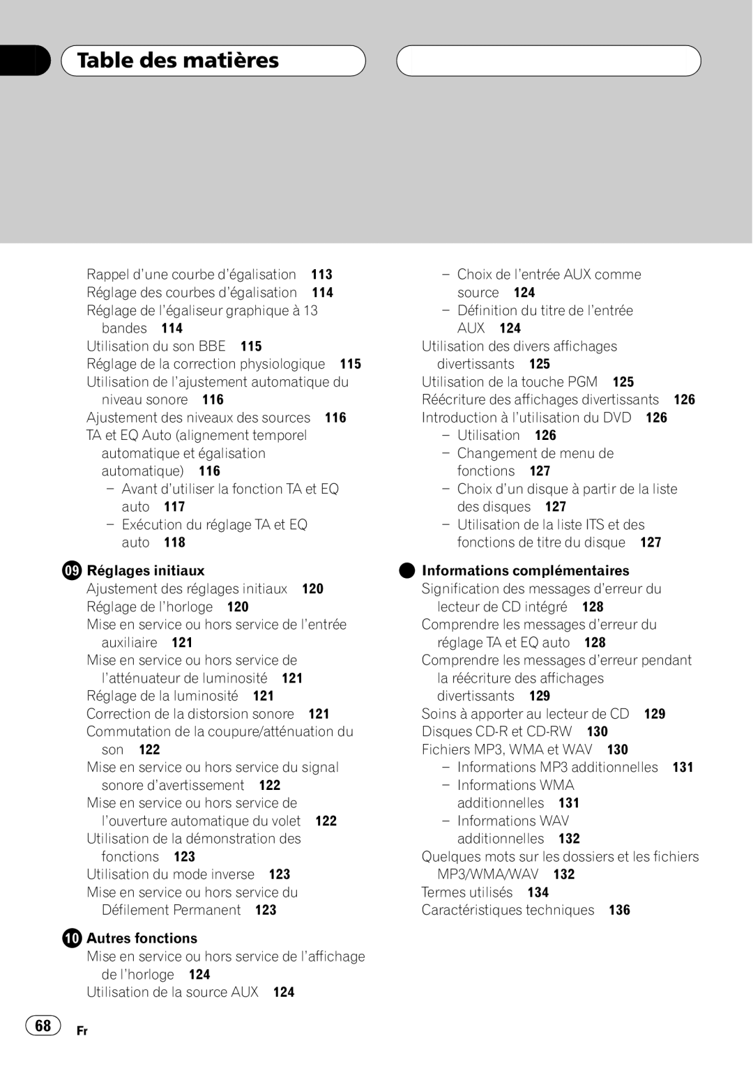 Pioneer DEH-P9600MP operation manual 