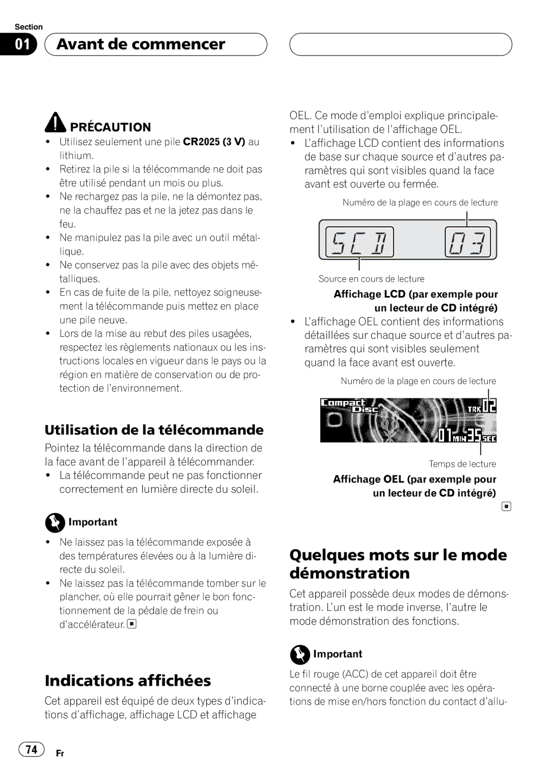 Pioneer DEH-P9600MP operation manual 