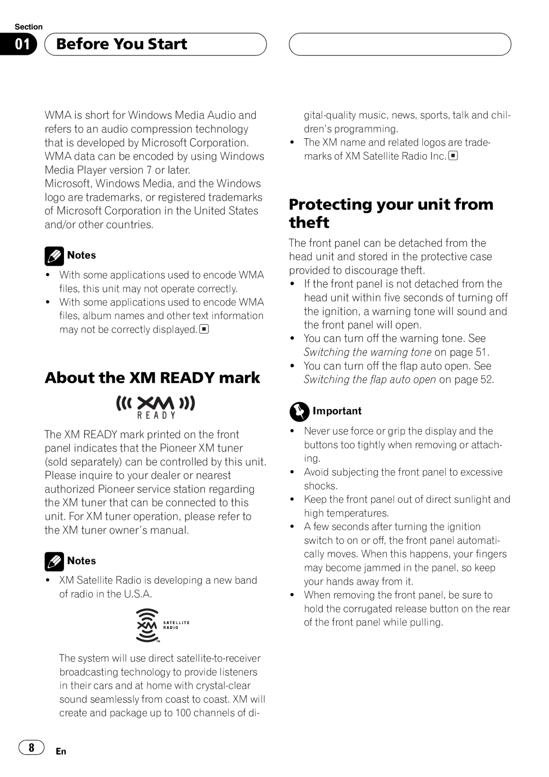 Pioneer DEH-P9600MP operation manual 