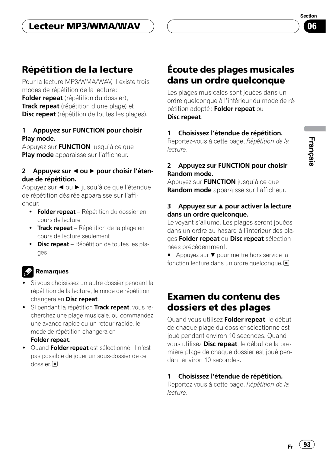 Pioneer DEH-P9600MP operation manual 