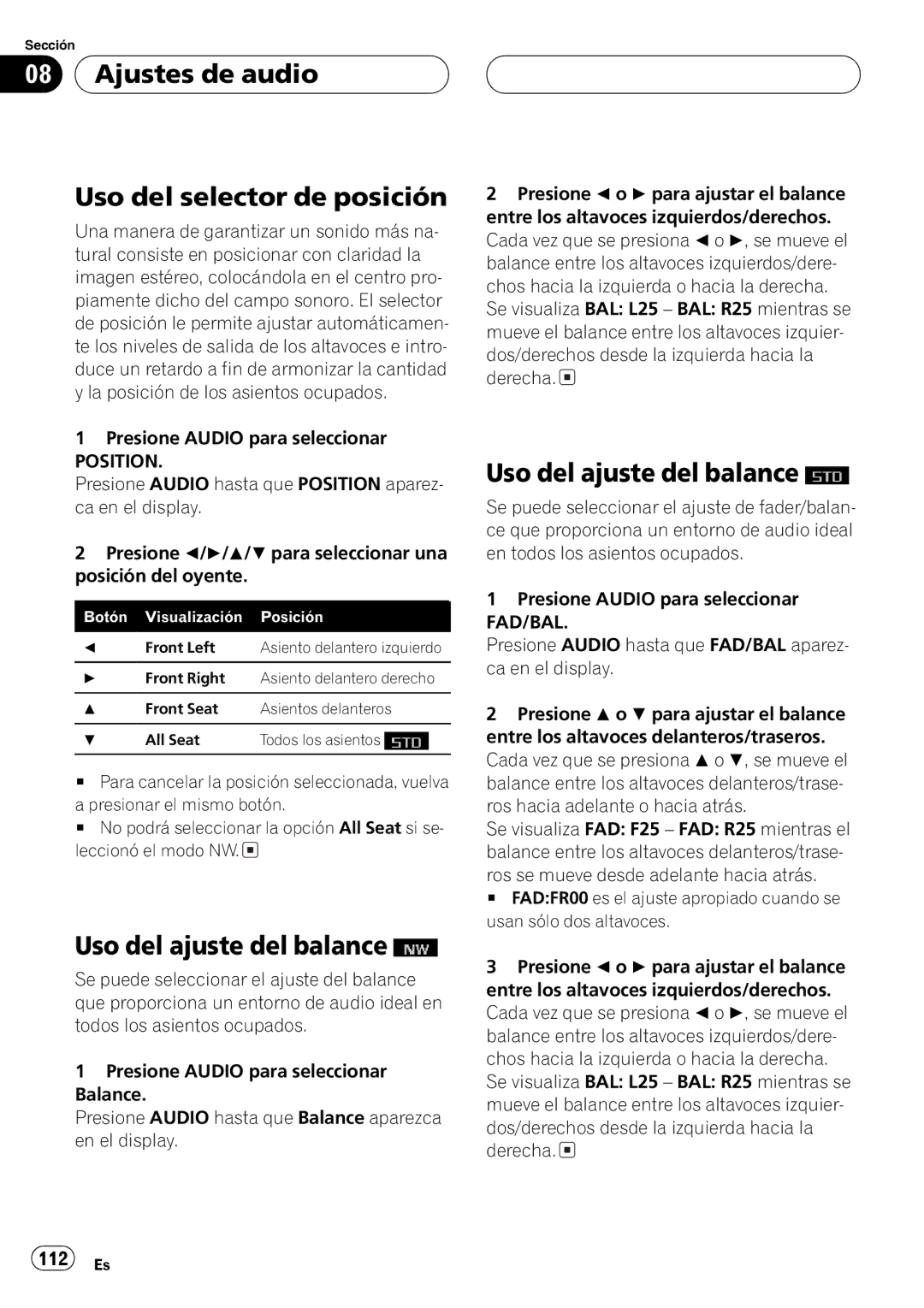 Pioneer DEH-P9650MP operation manual 