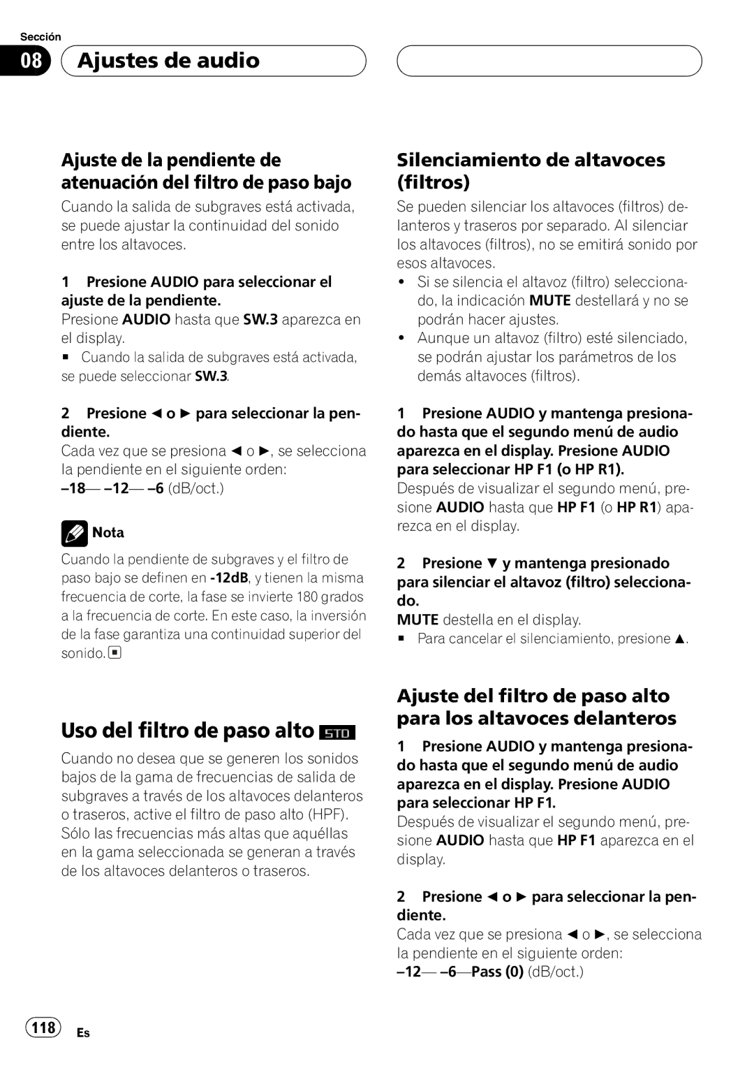 Pioneer DEH-P9650MP operation manual 