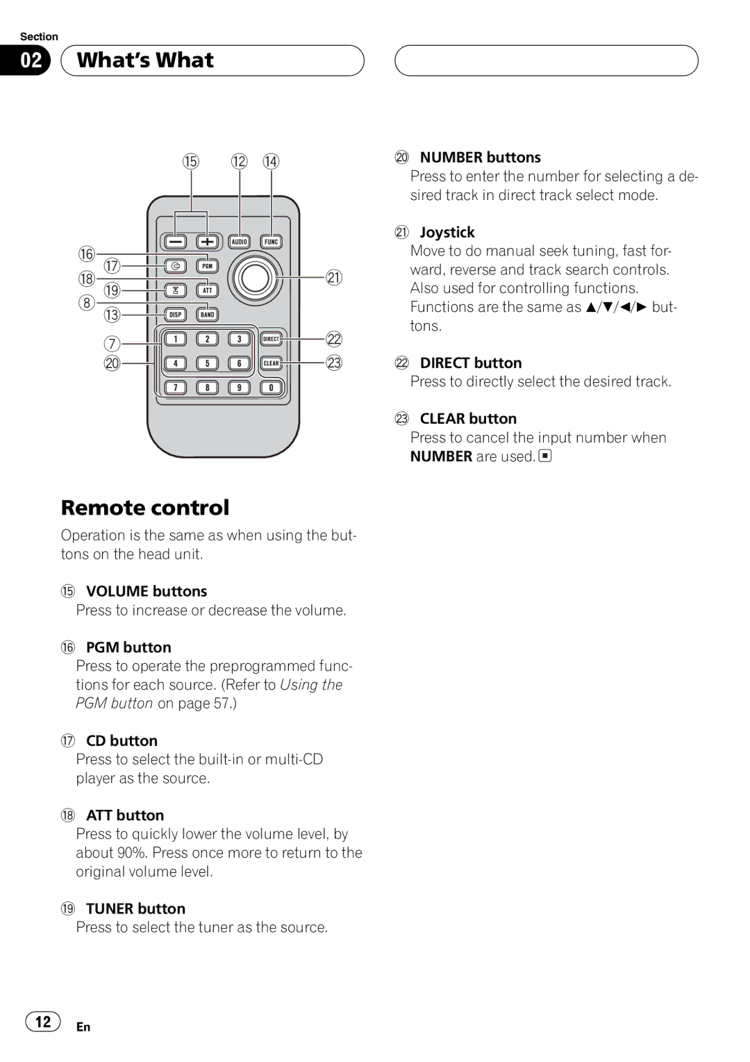 Pioneer DEH-P9650MP operation manual Hj l 8 d 