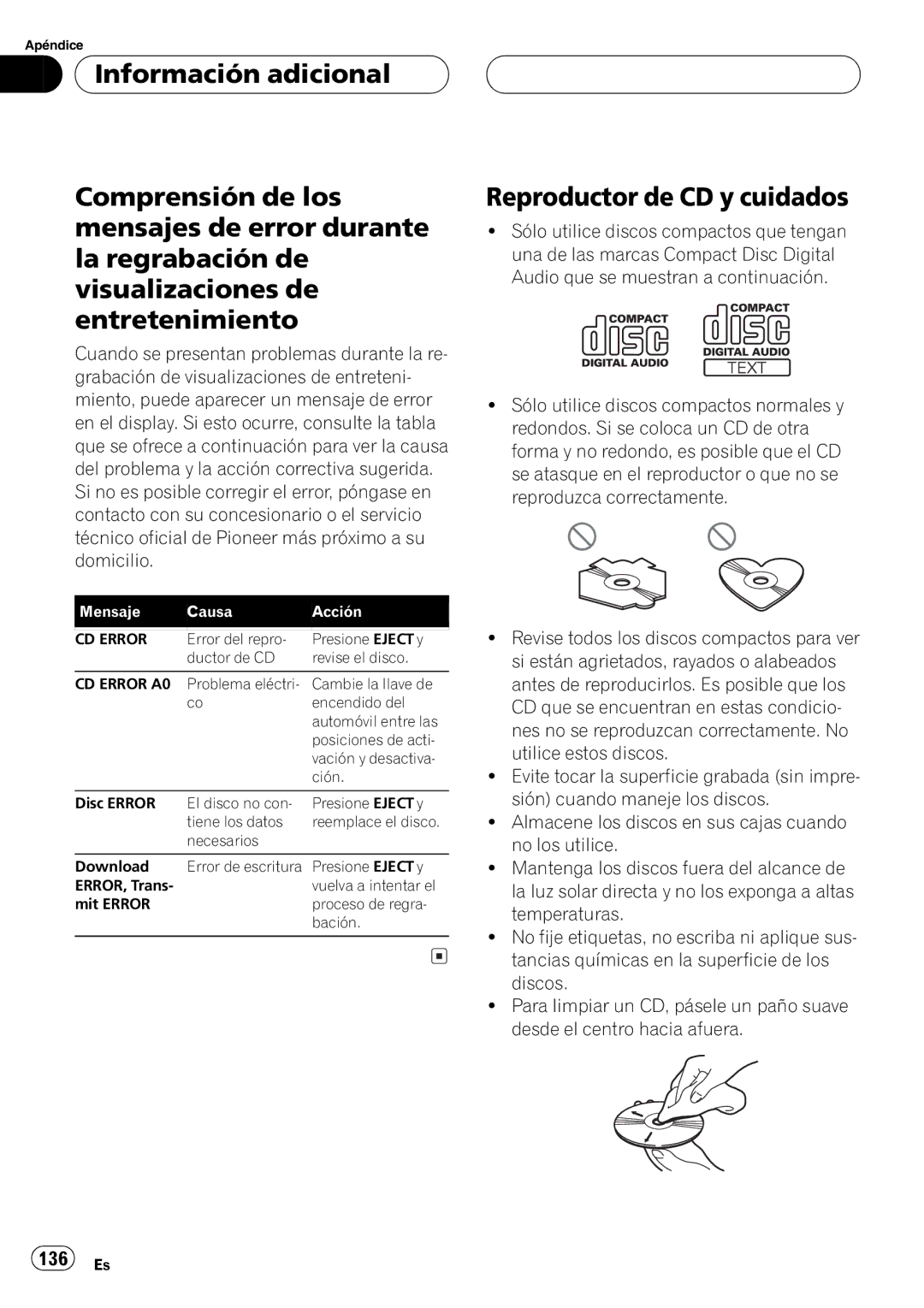 Pioneer DEH-P9650MP operation manual 