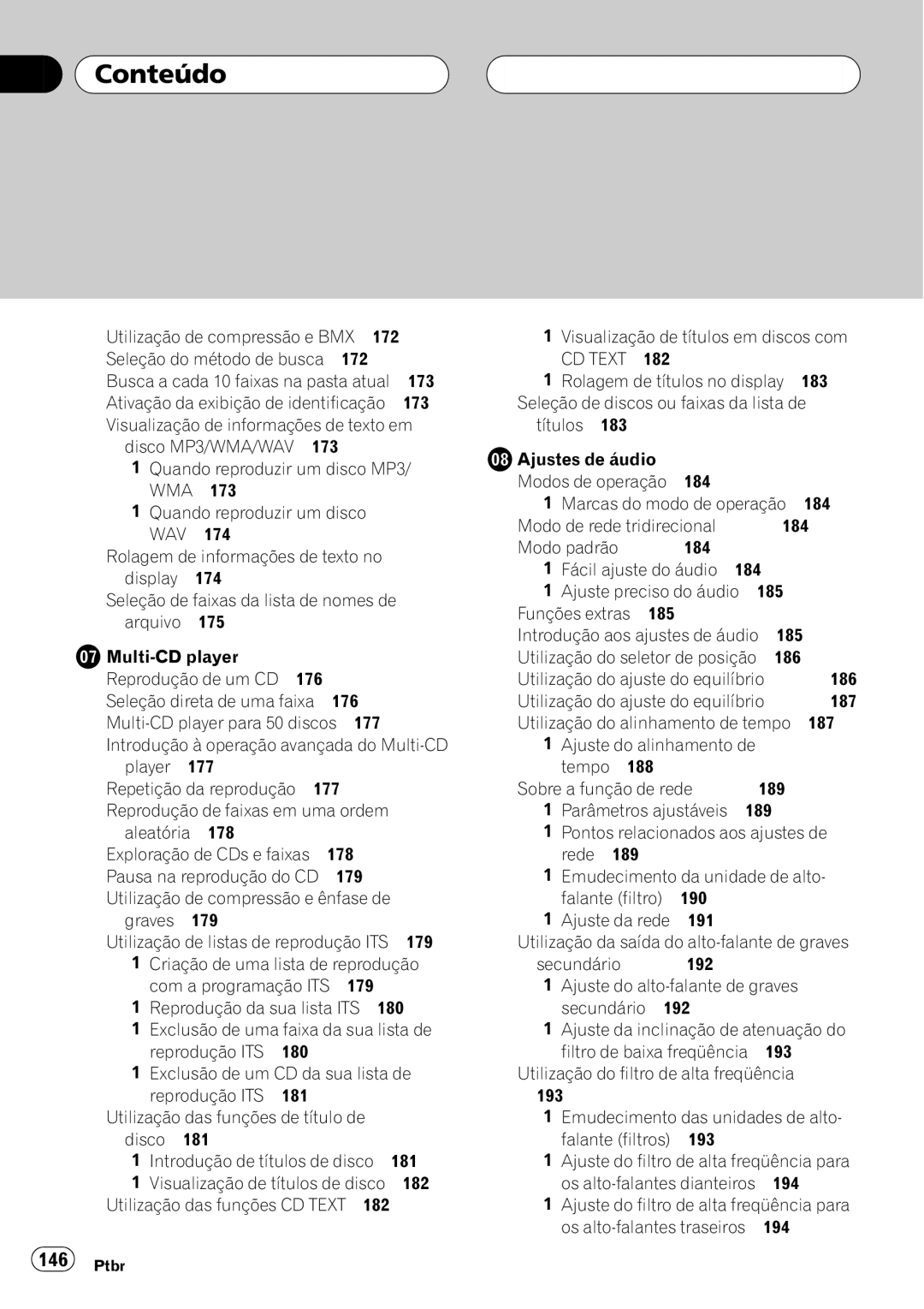 Pioneer DEH-P9650MP operation manual 