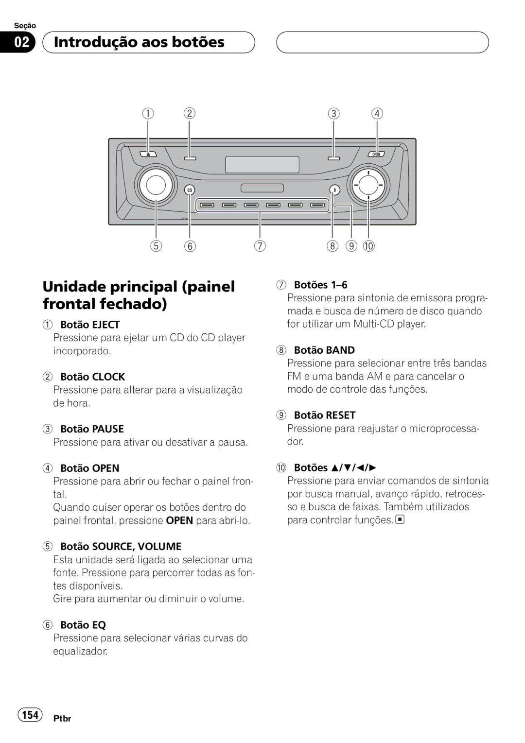 Pioneer DEH-P9650MP operation manual 