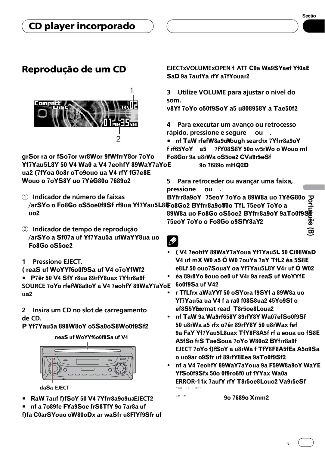 Pioneer DEH-P9650MP operation manual 