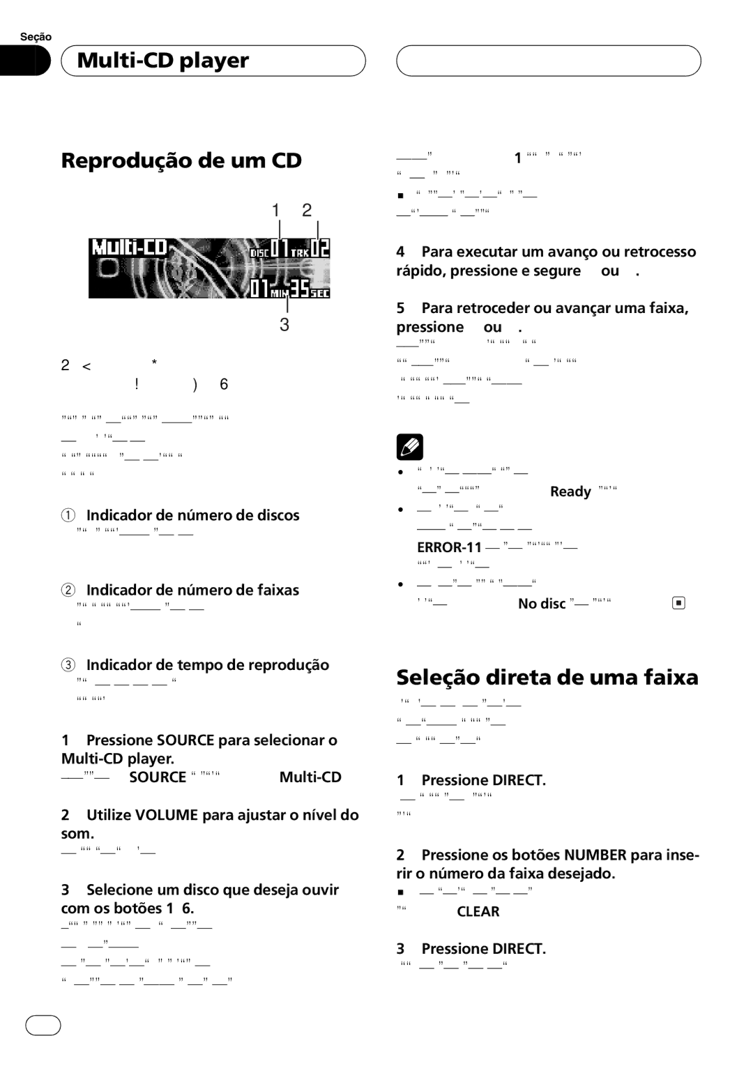 Pioneer DEH-P9650MP operation manual 