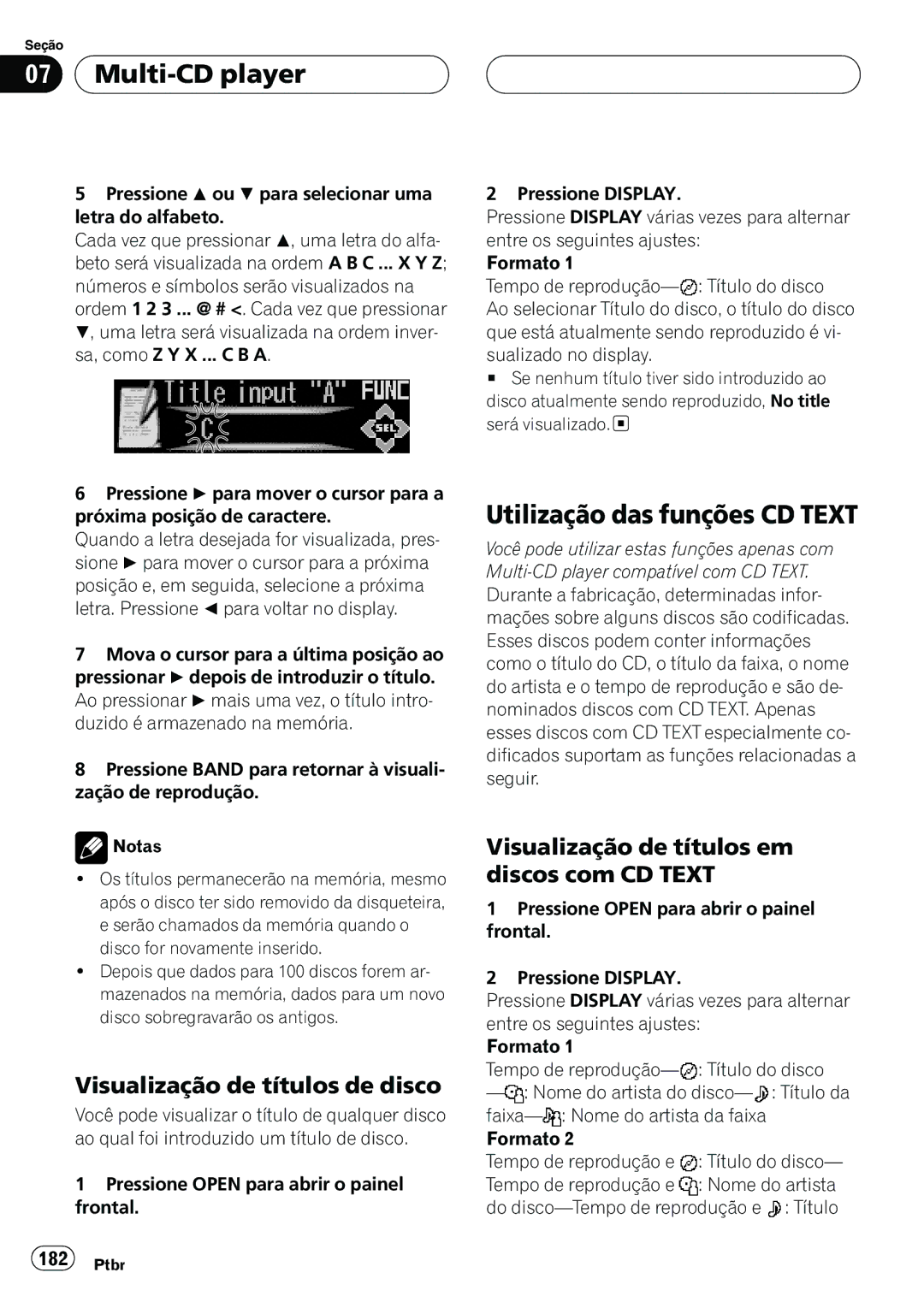 Pioneer DEH-P9650MP operation manual 