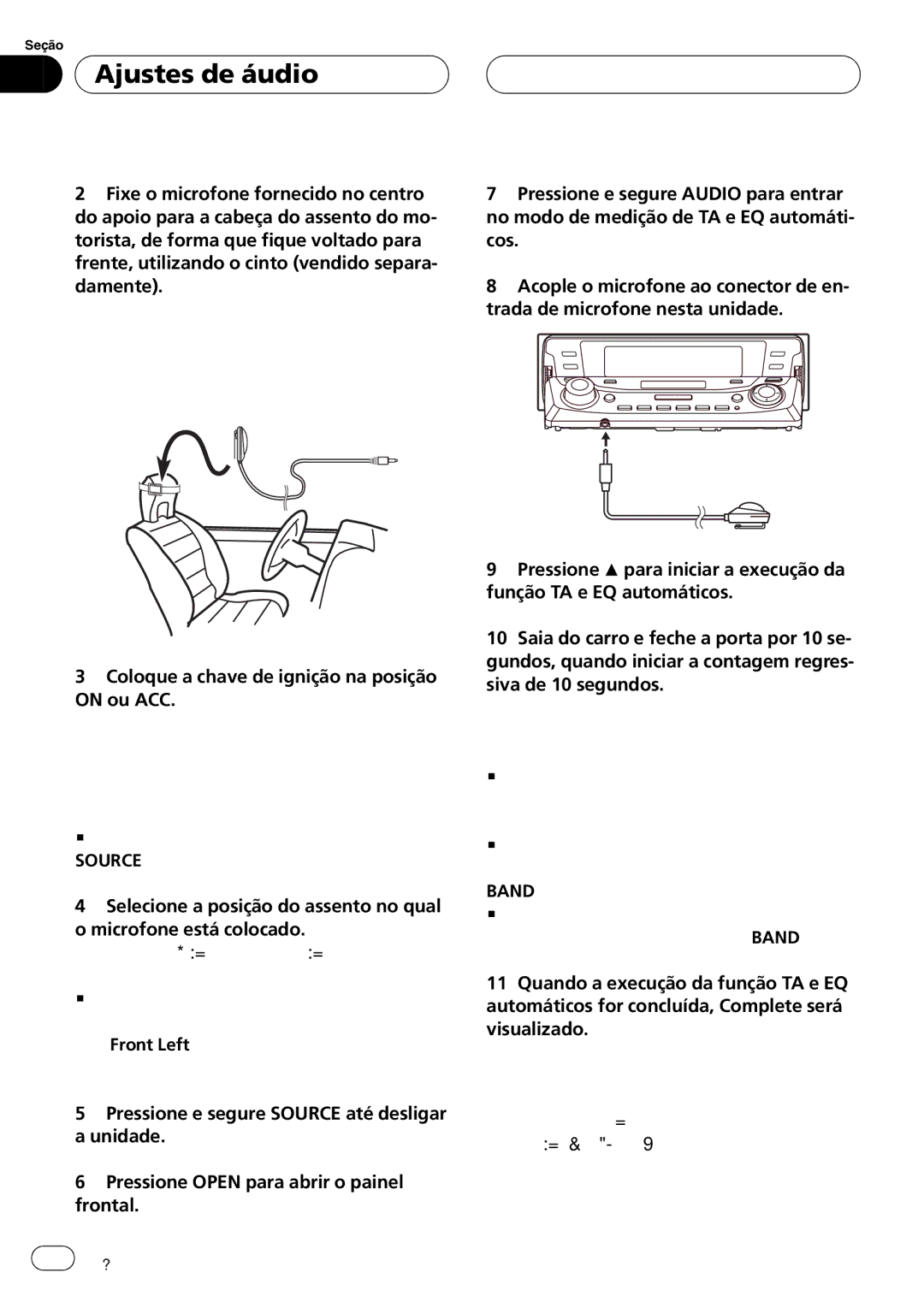 Pioneer DEH-P9650MP operation manual % 