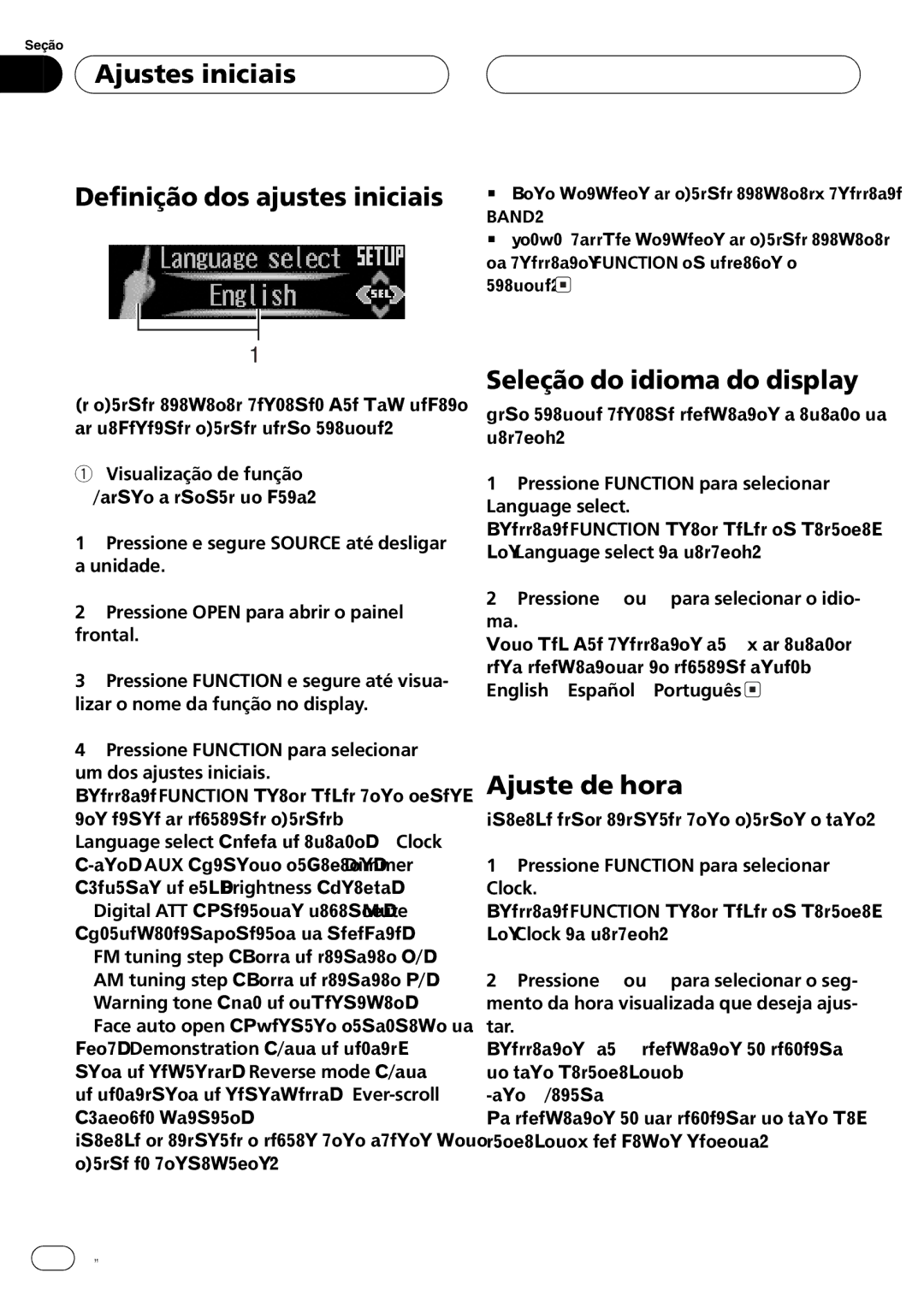 Pioneer DEH-P9650MP operation manual 