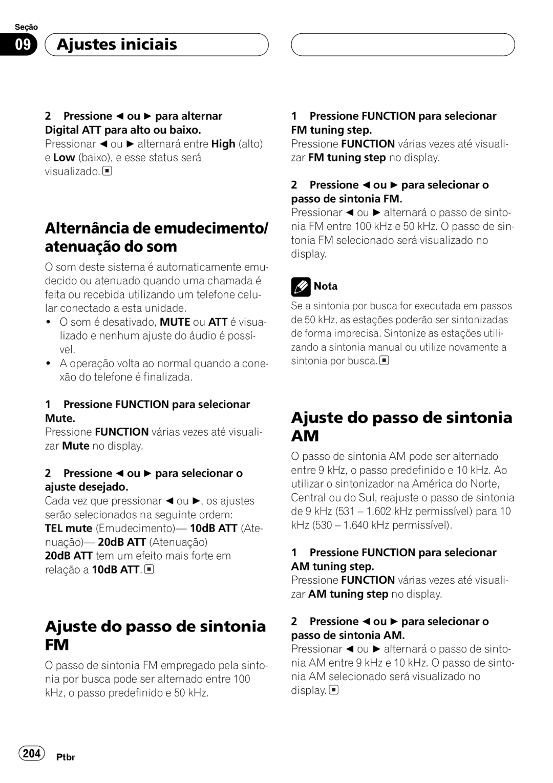 Pioneer DEH-P9650MP operation manual 