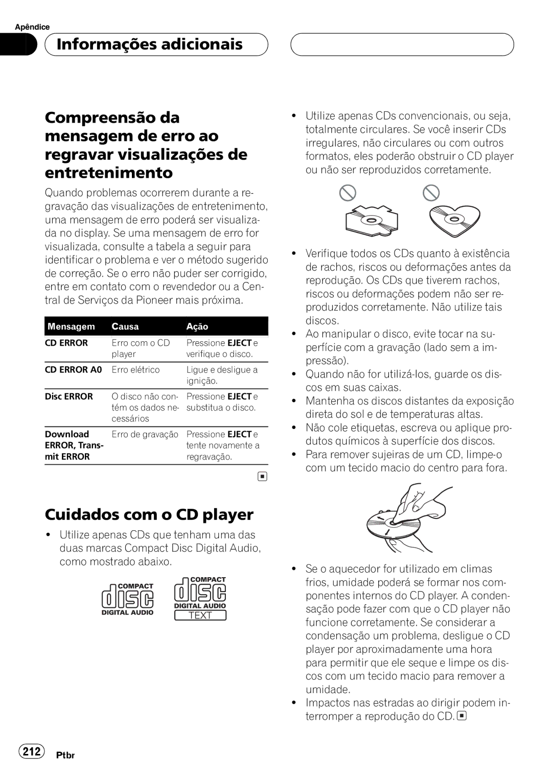 Pioneer DEH-P9650MP operation manual 