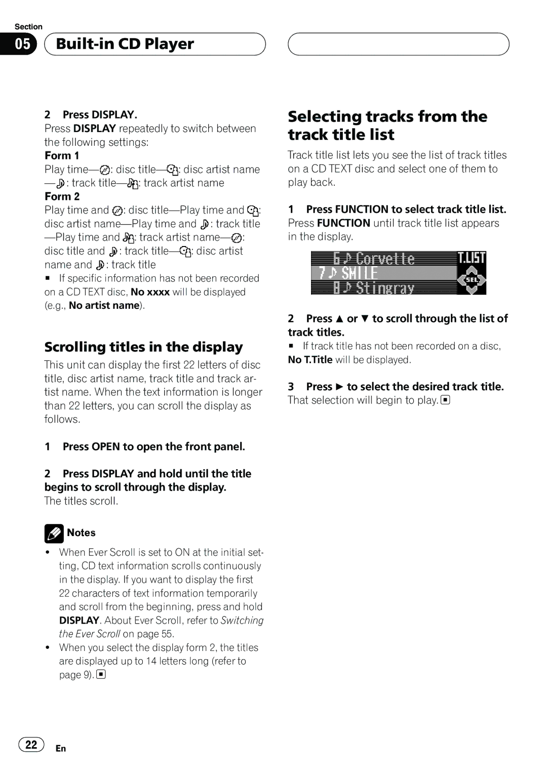 Pioneer DEH-P9650MP operation manual 