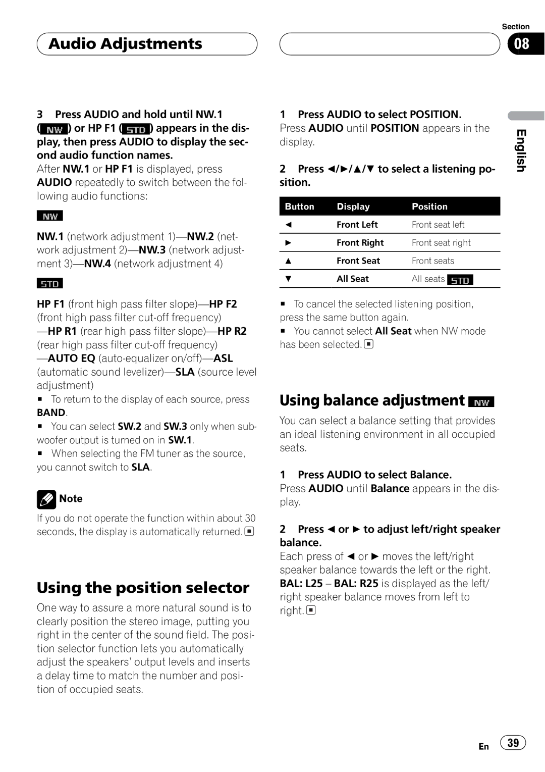 Pioneer DEH-P9650MP operation manual 