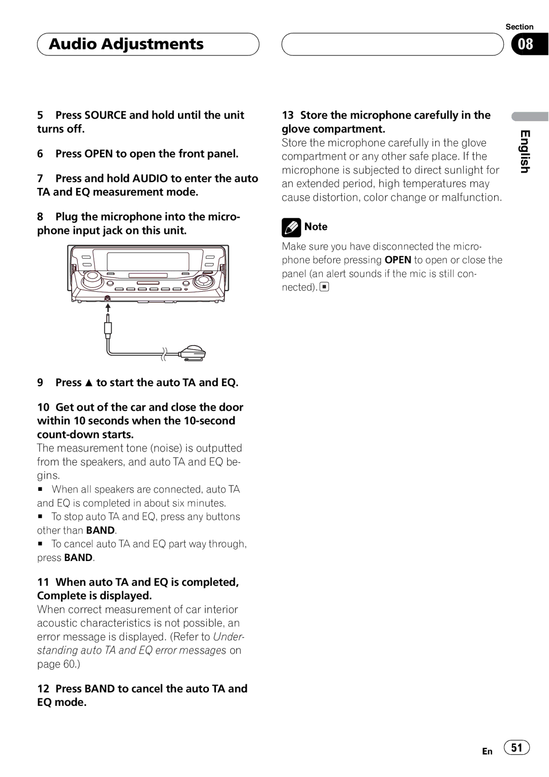 Pioneer DEH-P9650MP operation manual 