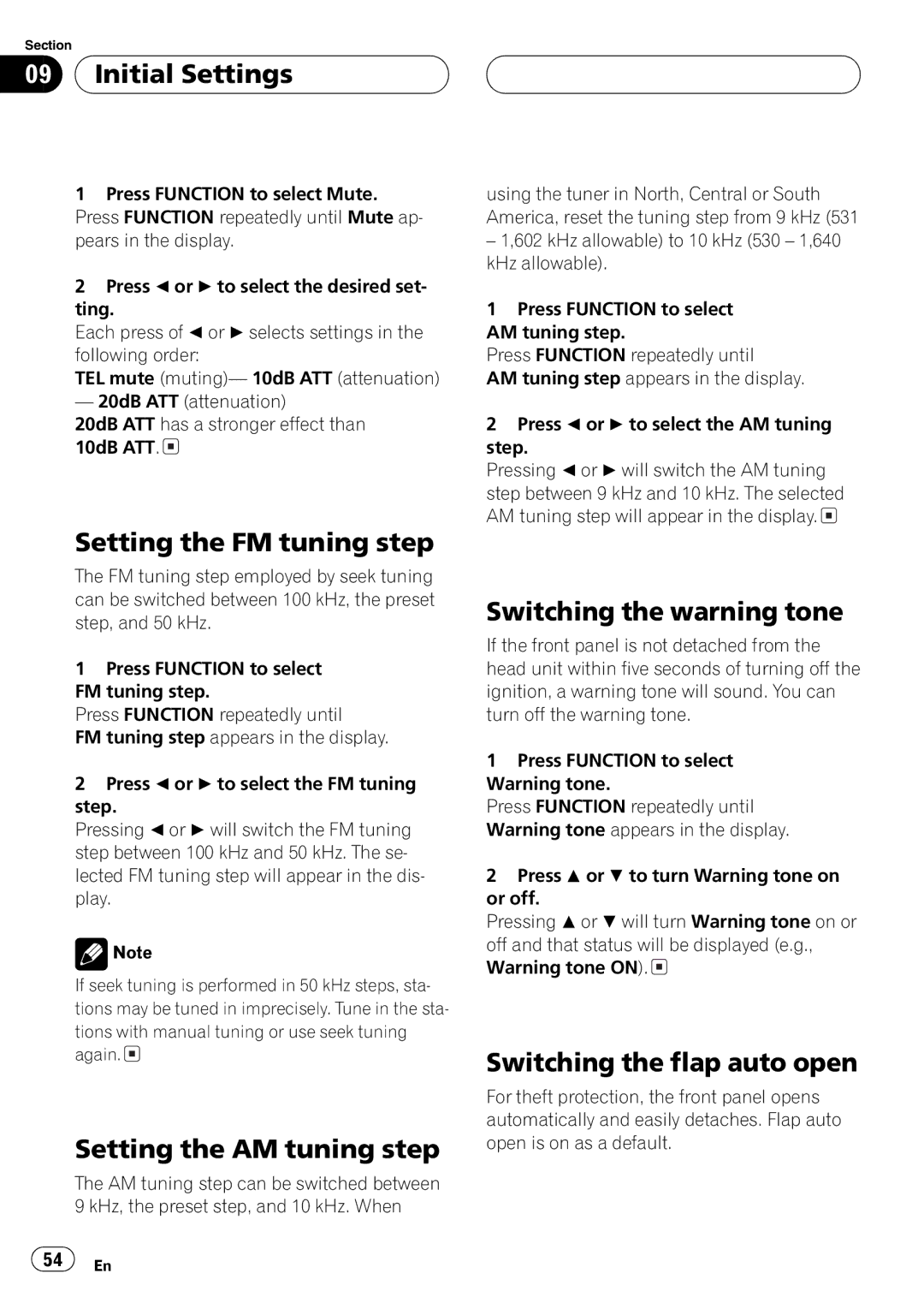 Pioneer DEH-P9650MP operation manual 