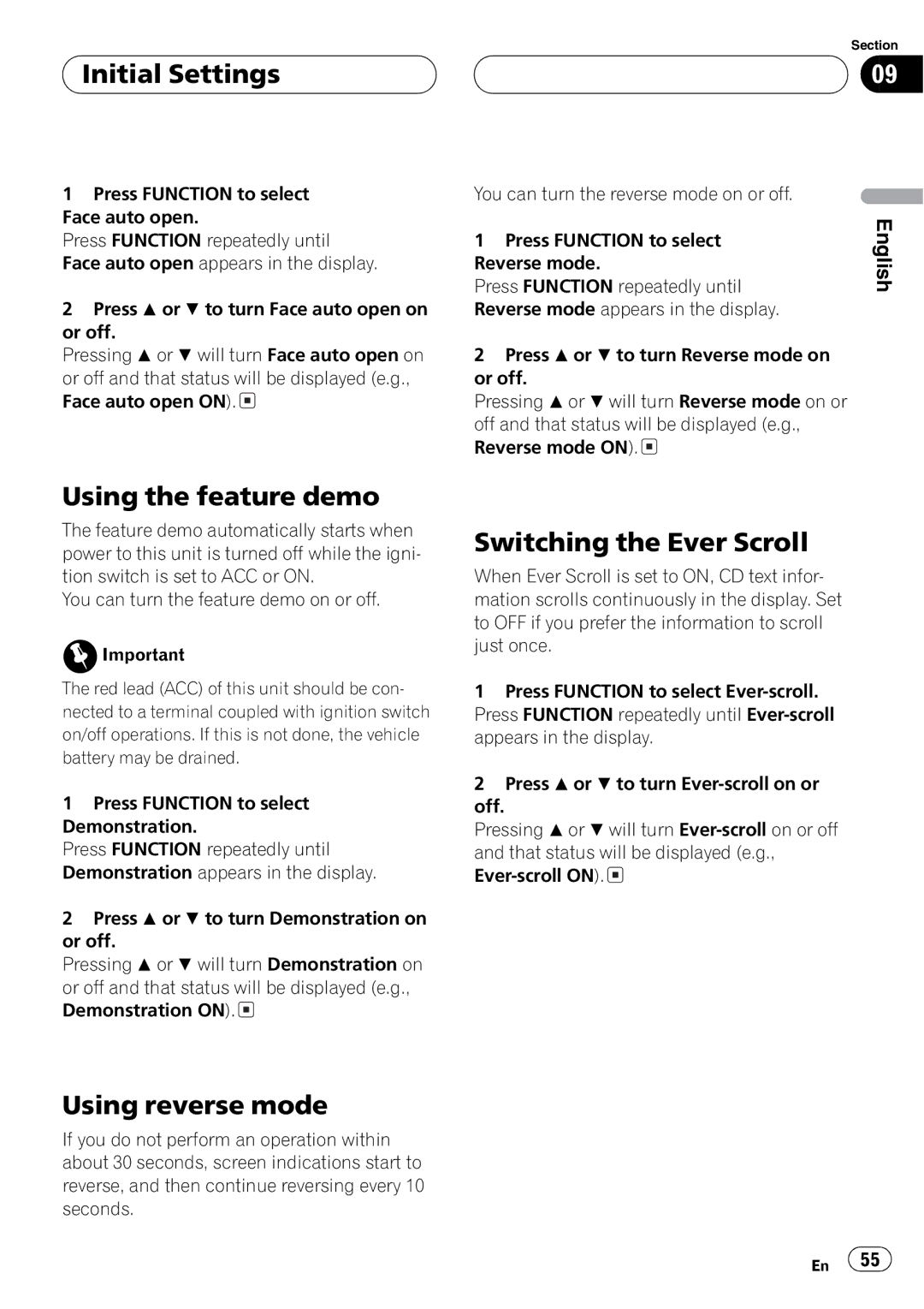 Pioneer DEH-P9650MP operation manual 