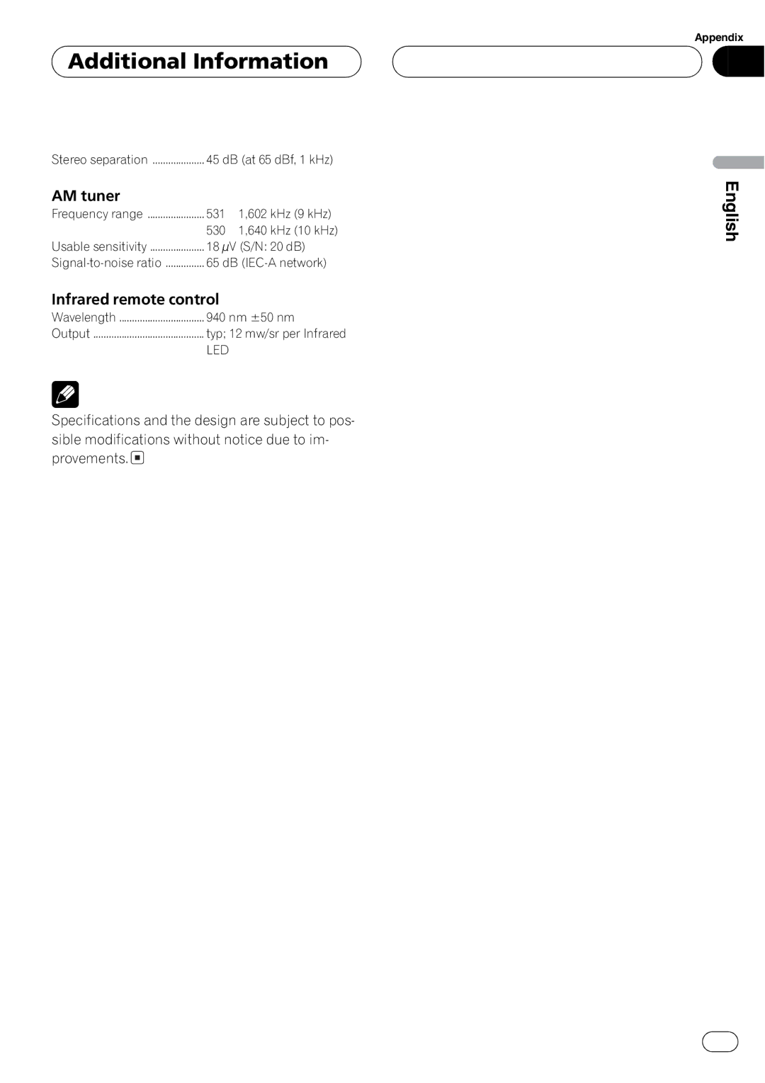 Pioneer DEH-P9650MP operation manual 