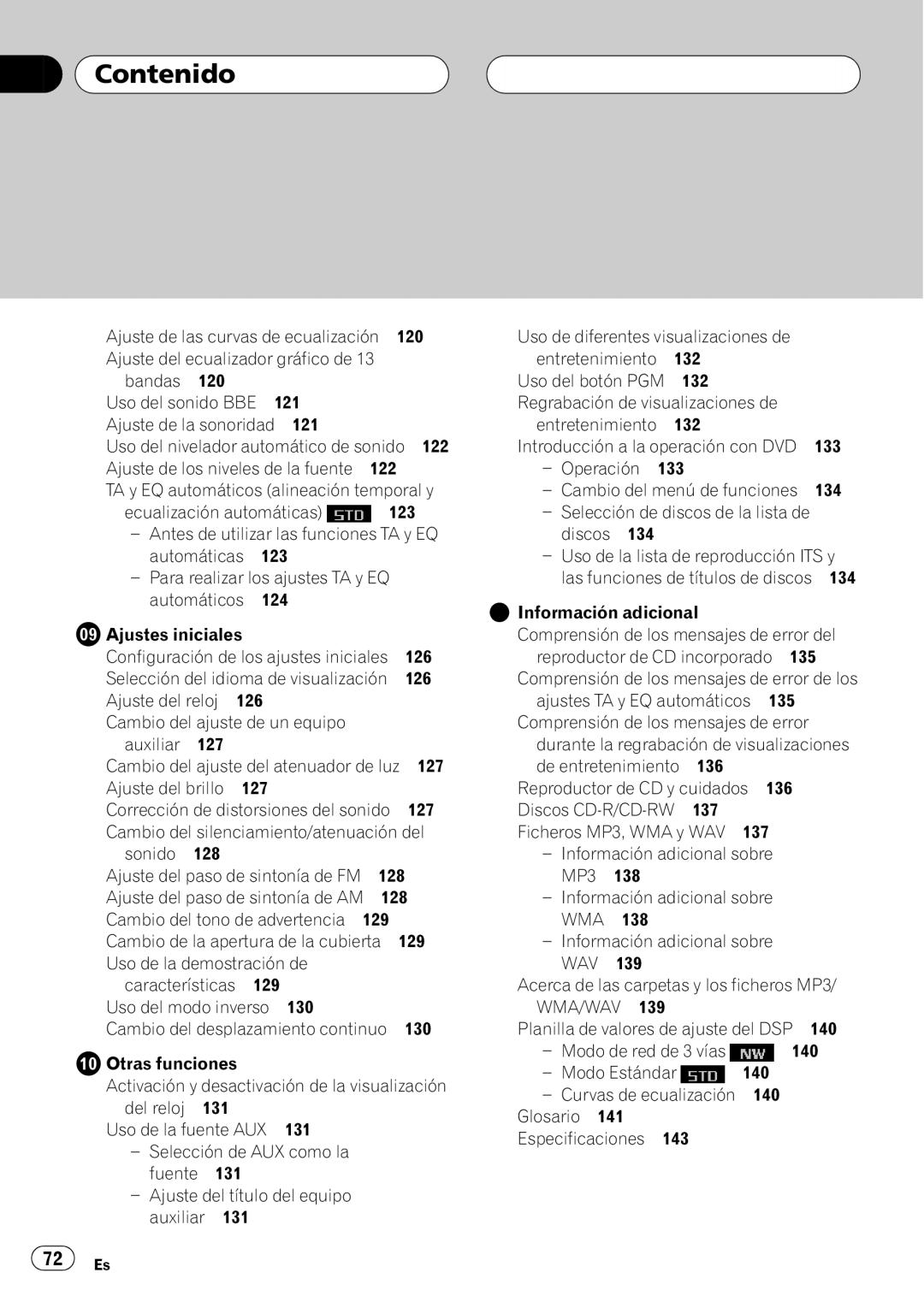 Pioneer DEH-P9650MP operation manual + + 