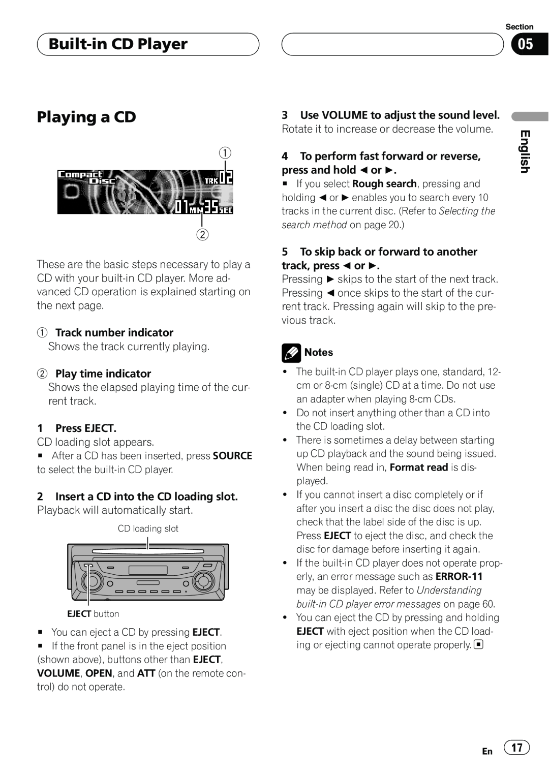 Pioneer DEH-P9650MP operation manual 