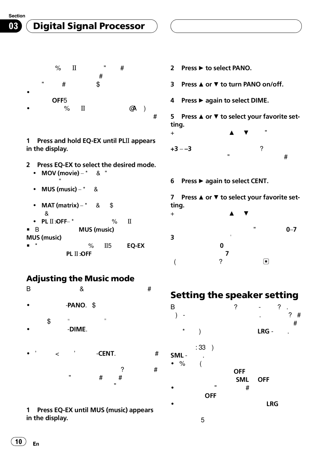 Pioneer DEQ-P7650 operation manual 