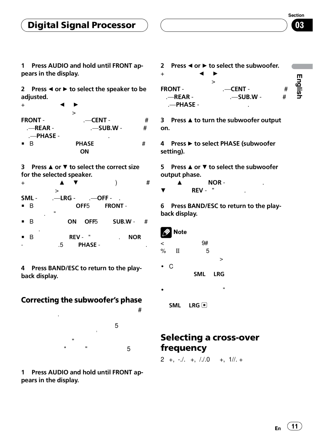 Pioneer DEQ-P7650 operation manual 